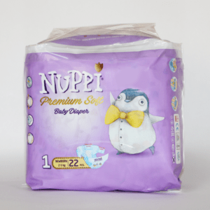 Детские подгузники NUPPI Premium soft №1(2-5кг) 22шт