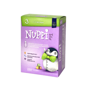 Напиток NUPPI F-3 молочный обогащенный витаминами и минералами